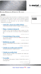 Mobile Screenshot of le-metal.net